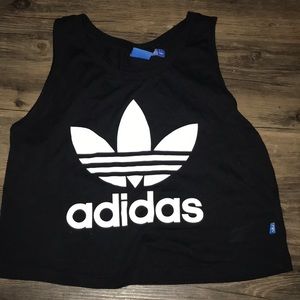 Adidas crop top.